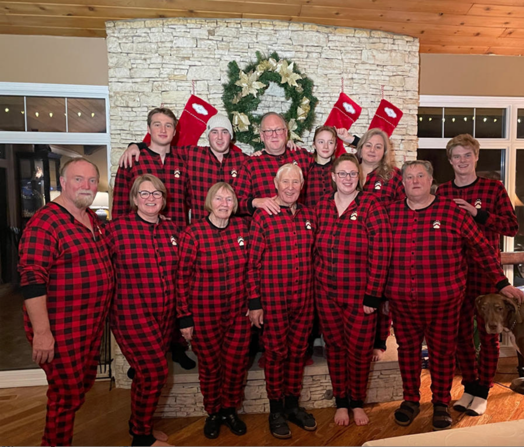 Lighten Deals Of The Day Christmas Pajamas For Family Loose Plaid