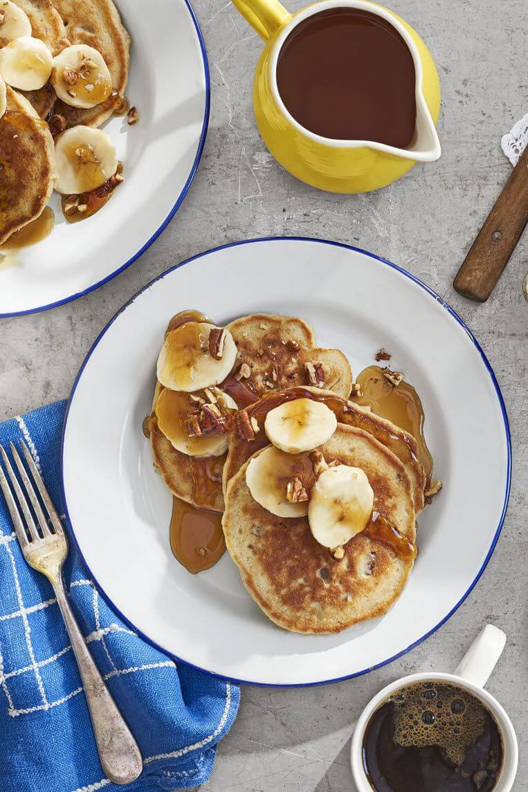 Banana Bread Flapjacks from Country Living