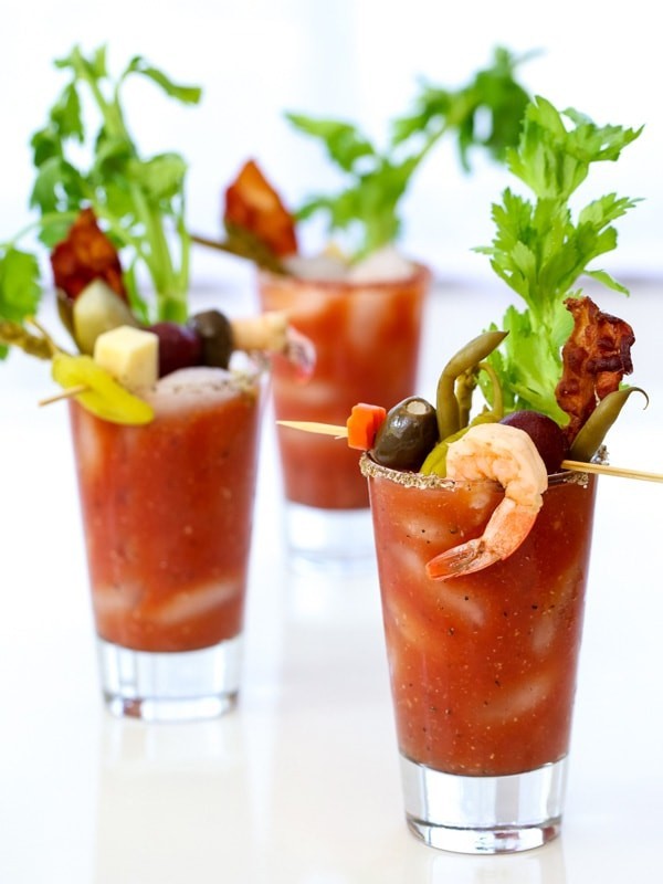 Loaded Bloody Mary from Foodie Crush