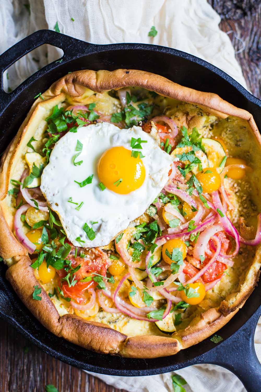 Savory Dutch Baby from Food with Feeling