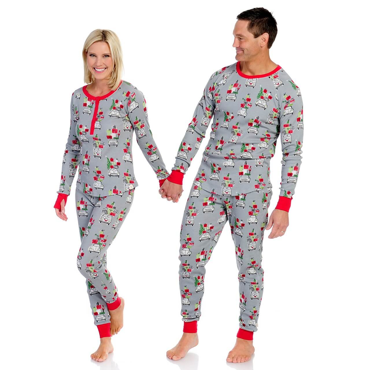 Matching couples pajamas