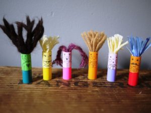 Rainy Day Finger Puppets