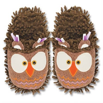 Owl Slippers $24