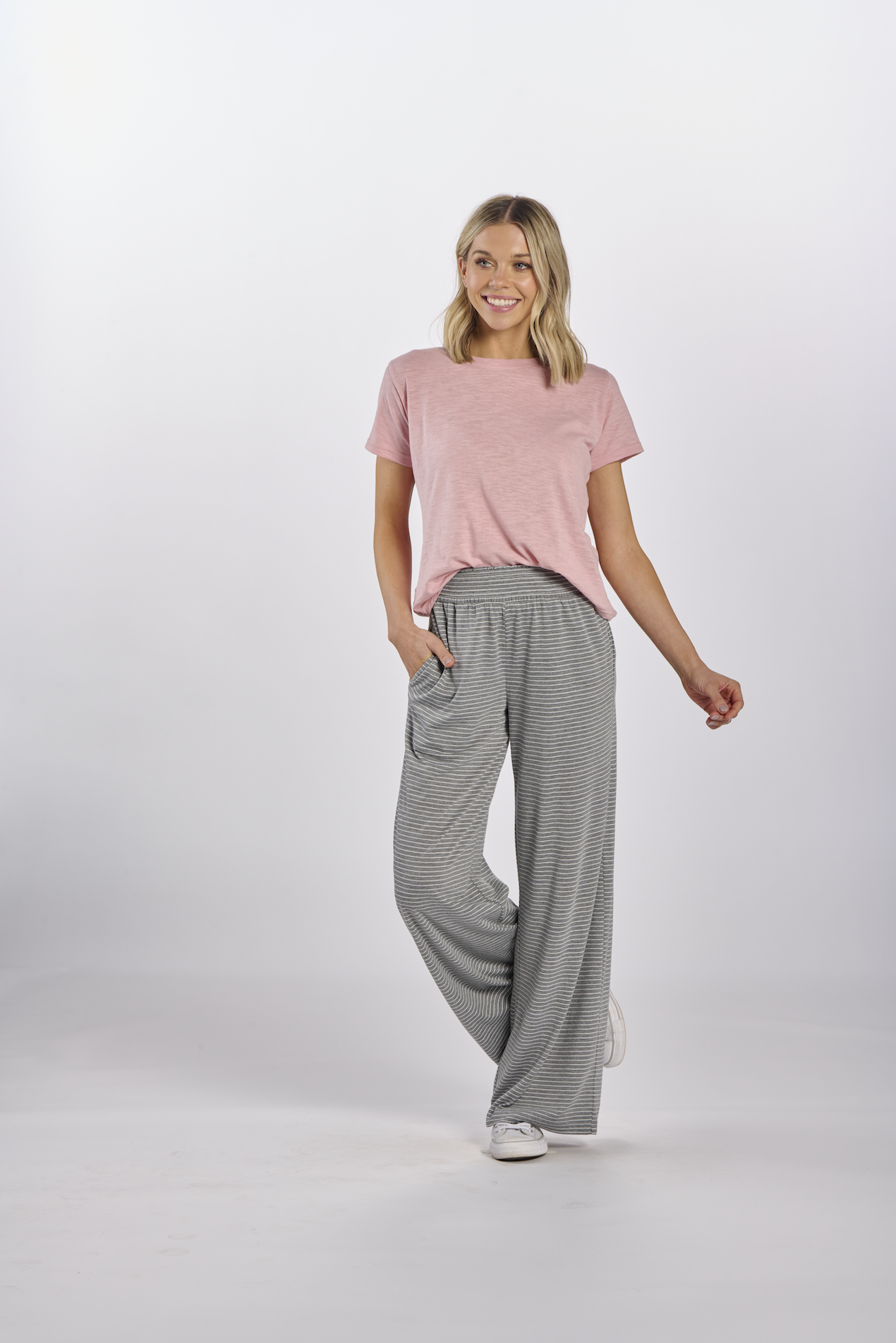 Femofit 2 Pack Womans Comfy Pajama Pants Lounge Pant Soft Cotton Bottoms Wide Leg Drawstring Flannel Sleepwear for Ladies S-XL 