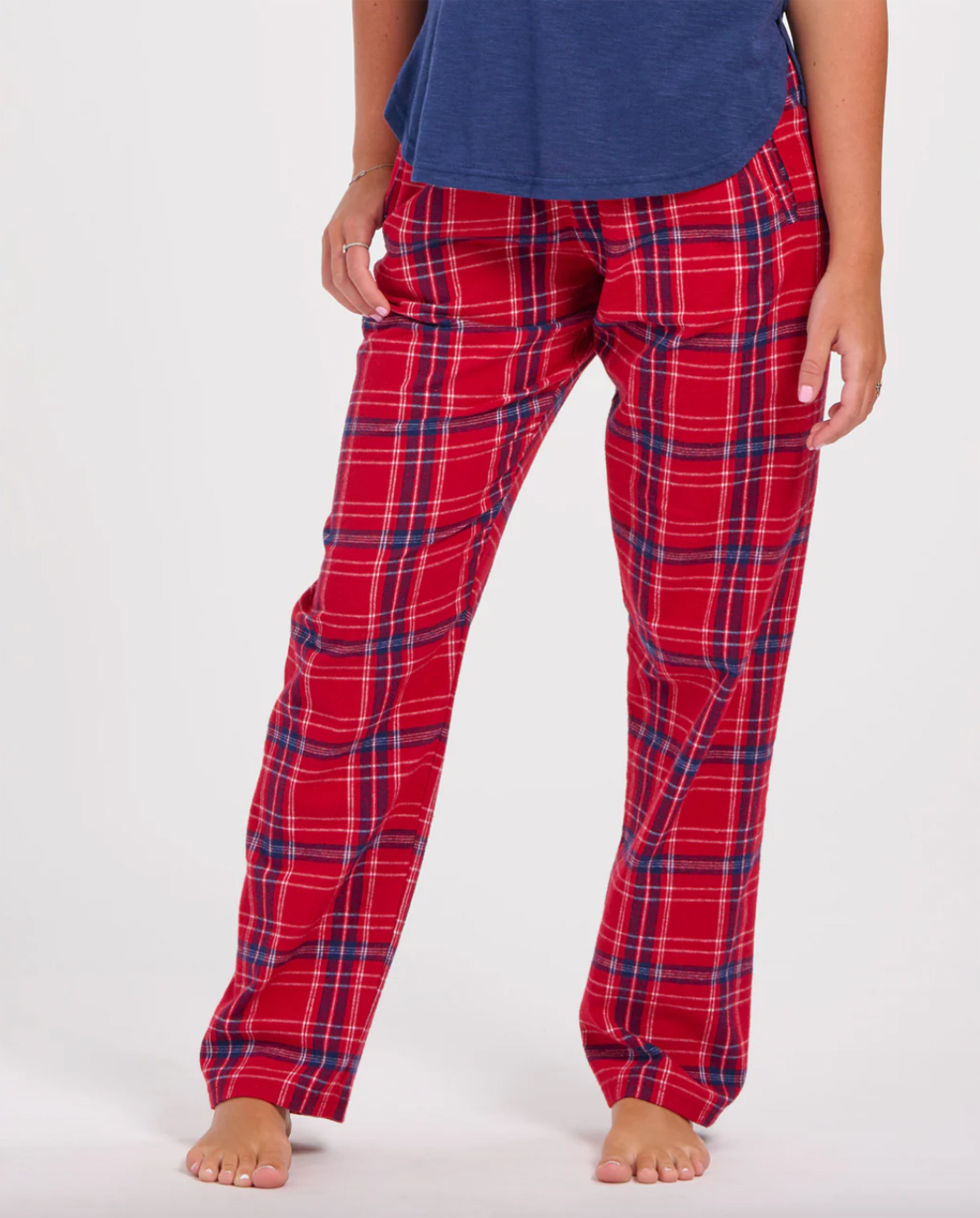 Women's Cotton Flannel Pajama PJ Pants with Pockets with Pockets