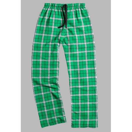 women's green plaid pajama pants