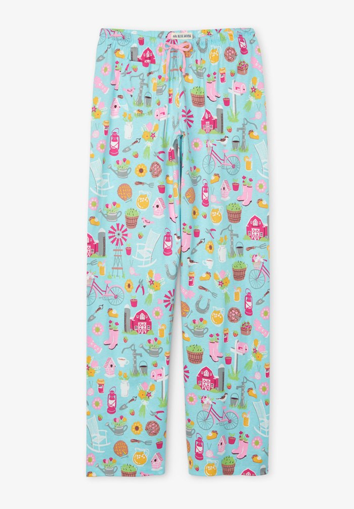 Little Blue House by Hatley Women's Pajama Leggings, Camooseflage, X-Small  at  Women's Clothing store