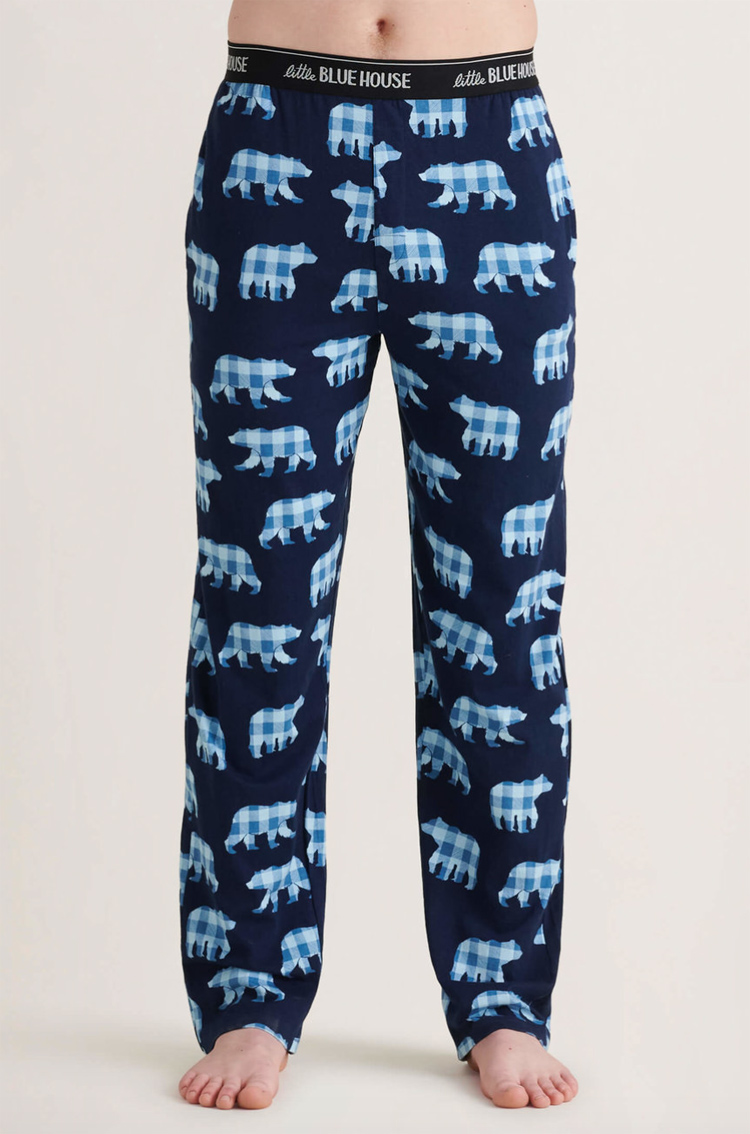 Little Blue House by Hatley Women's Classic Pajama Boxers, Buffalo