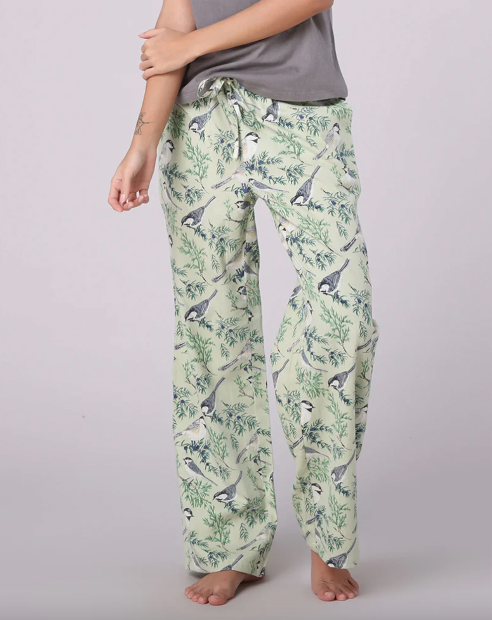 ASOS DESIGN Petite mix & match cotton pajama pants in blue - KHAKI | ASOS