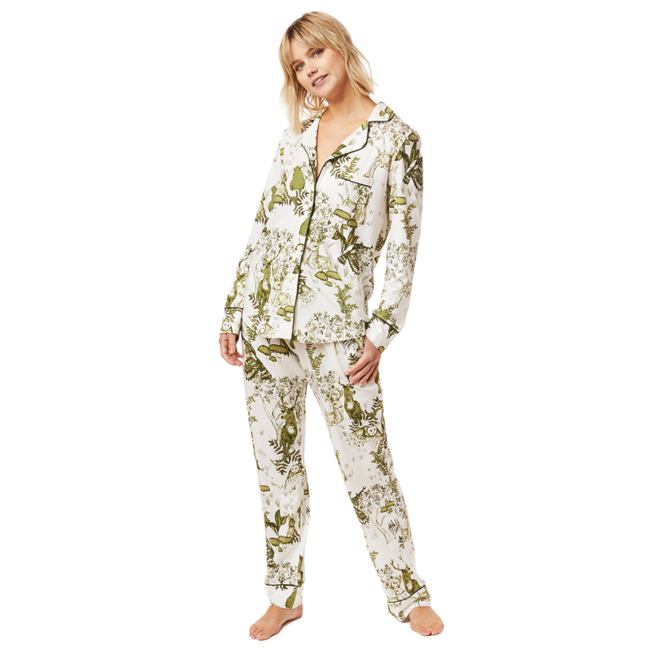 The Cat's Pajamas Women's Pima Knit Capri Pajama Set, Woodside – To The  Nines Manitowish Waters