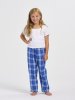 Poly Flannel Plaid Pants