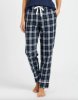 Girls Poly Flannel Cuffed Plaids
