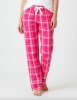 Girls Poly Flannel Cuffed Plaids