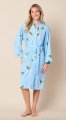 The Cat's Pajamas Women's Bouquet & Bow Pima Knit Cotton Kimono Robe