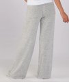 Boxercraft Women's Wide Leg Lounge Pants - Cozy Cuddle Fleece, Drawstring Waist, Grey