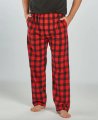 Boxercraft Men's Harley Red/Black Buffalo Plaid Flannel Pajama Pant