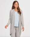 Boxercraft Women's Cuddle Cardigan in Oxford Heather