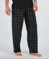 Boxercraft Men's Harley Varsity Black/Oxford Plaid Flannel Pajama Pant