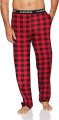 Little Blue House by Hatley Men's Red Buffalo Plaid Cotton Jersey Pajama Pant