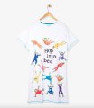 Little Blue House by Hatley Hop Into Bed Cotton Sleepshirt in White
