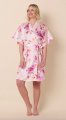 The Cat's Pajamas Women's Morning In Savannah Silk Kimono Robe