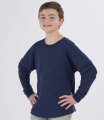Boxercraft Kids Pom Pom Long Sleeve T-Shirt in Navy
