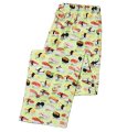 The Cat's Pajamas Men's  Wasabi Sushi Flannel Pajama Pant in Green