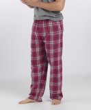 Boxercraft Men's Harley Orchid Metro Plaid Flannel Pajama Pant