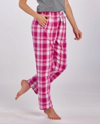 Boxercraft Women's Haley Orchid Sophia Plaid Flannel Pajama Pant