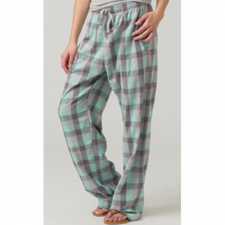 Boxercraft Mint and Gray Plaid Unisex Flannel Pajama Pant