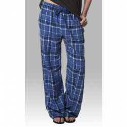 Boxercraft Royal Sparkle Unisex Plaid Flannel Pajama Pant