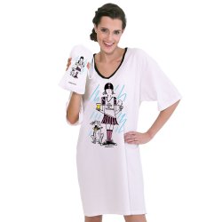 Emerson Street "I'd Rather Be Tailgating" Cotton Nightshirt in a Bag