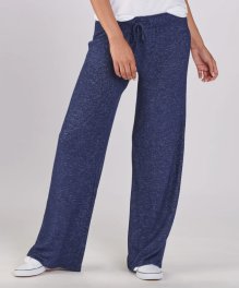Boxercraft Women's Cuddle Wide Leg Pant in Navy Heather