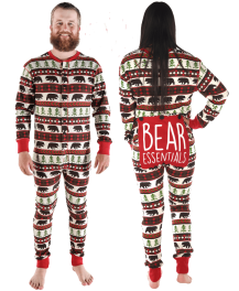 Lazy One Adult Unisex Bear Essentials FlapJack