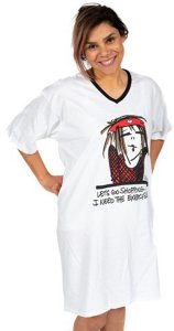 Emerson Street "Let's Go Shopping...I Need The Exercise!" Cotton Nightshirt in a Bag