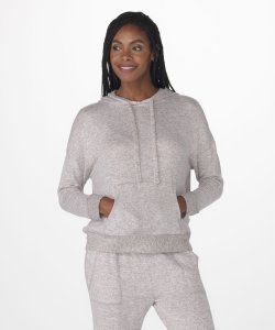 Boxercraft Women's Cuddle Hoodie in Espresso Heather