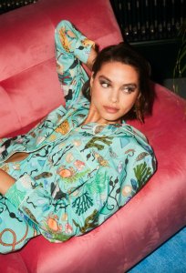 Karen Mabon Sea Birds Organic Cotton Classic Pajama Set