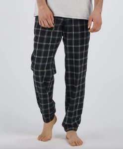 Boxercraft Adult Varisy Black/Oxford Plaid Flannel Jogger
