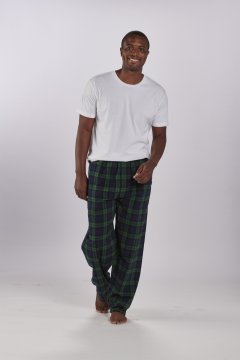 Boxercraft Men's Harley Blackwatch Plaid Flannel Pajama Pant