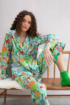 Karen Mabon x PETER RABBIT™  Cotton Lawn Classic Pajama Set