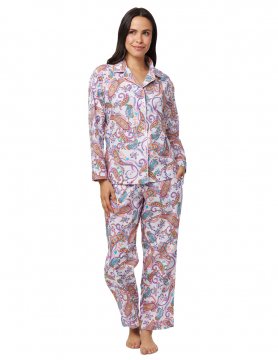 The Cat's Pajamas Women's Amara Luxe Pima Classic Pajama Set