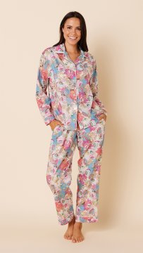 The Cat's Pajamas Women's Everly Luxe Pima Classic Pajama Set