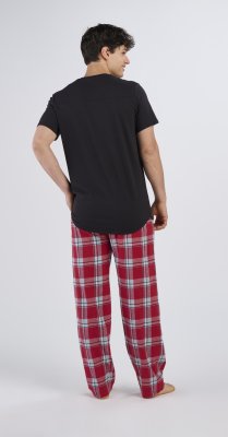 Boxercraft Men's Harley McIntosh Red Plaid Flannel Pajama Pant