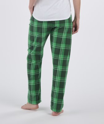 Boxercraft Women's Haley McIntosh Green Plaid Flannel Pajama Pant