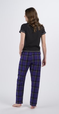 Boxercraft Women's Haley McIntosh Purple Plaid Flannel Pajama Pant