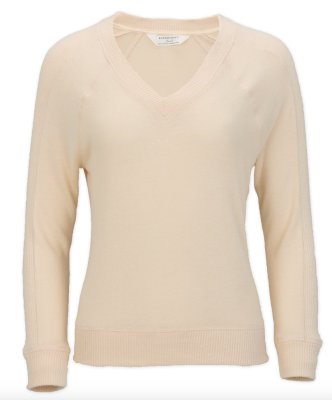 Boxercraft Women's Cuddle V-Neck Lounge Top in Barley Heather