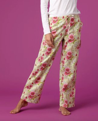 Mahogany Women's Bernadette Cotton Pajama Pant in a Bag