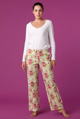 Mahogany Women's Bernadette Cotton Pajama Pant in a Bag