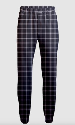Boxercraft Adult Varisy Black/Oxford Plaid Flannel Jogger