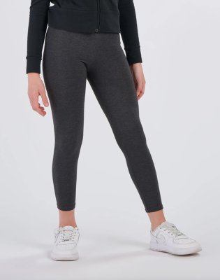 Boxercraft Kids Girls Leggings in Charcoal